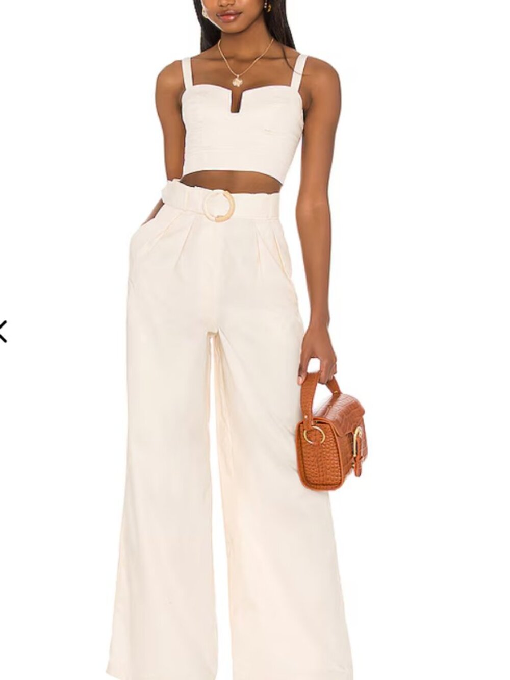 Song of Style Ivory Judson Top and Lotte Pant Set